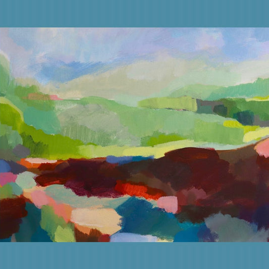 Fabric of the Moor greeting card