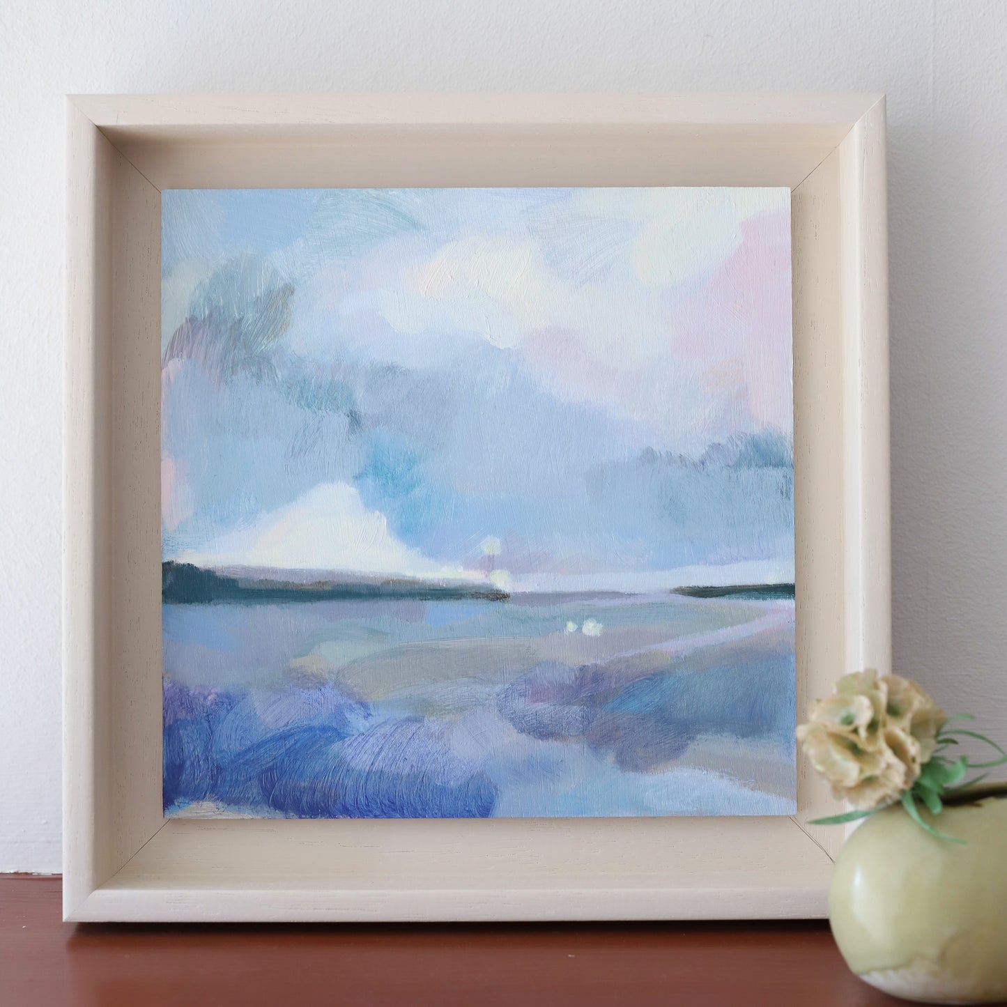 Silently Watching oil painting