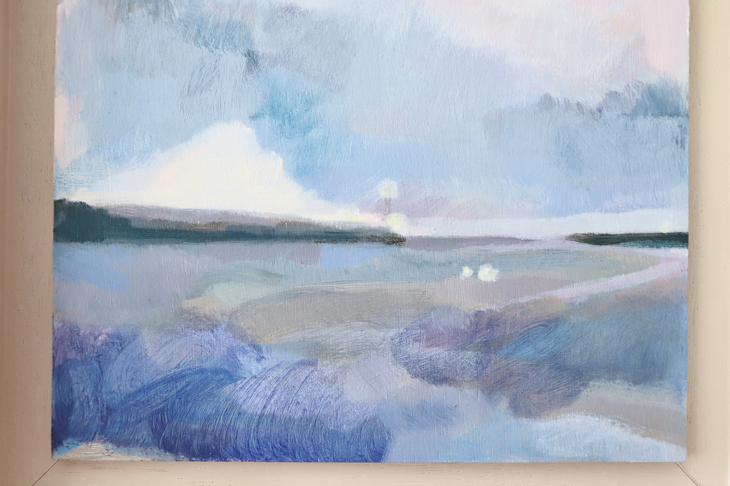 Silently Watching oil painting