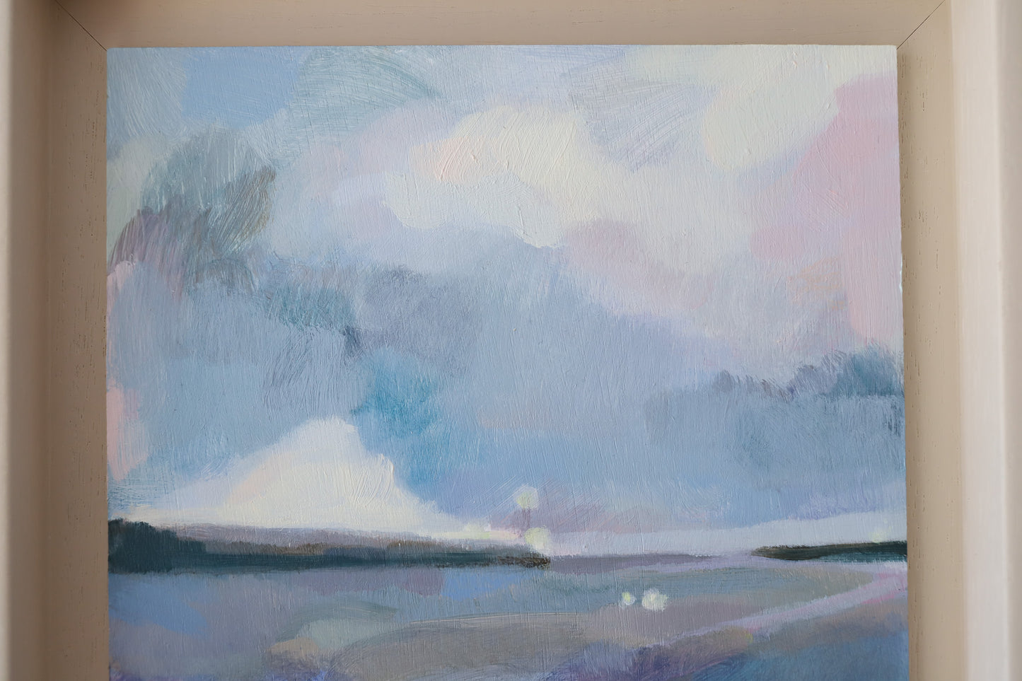 Silently Watching oil painting