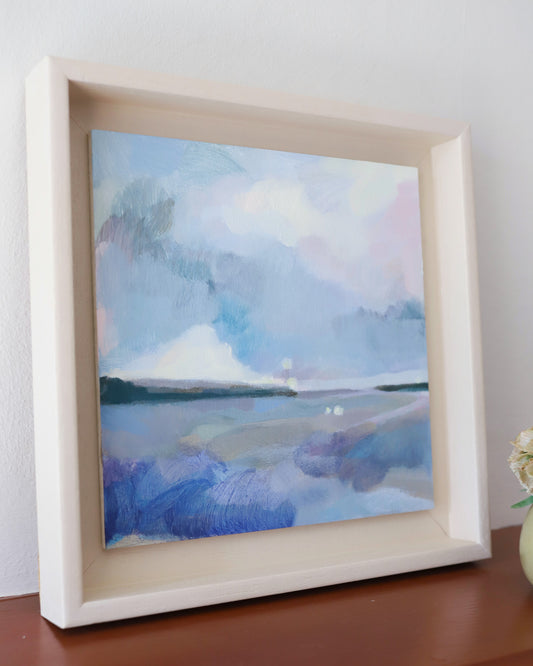 Silently Watching oil painting