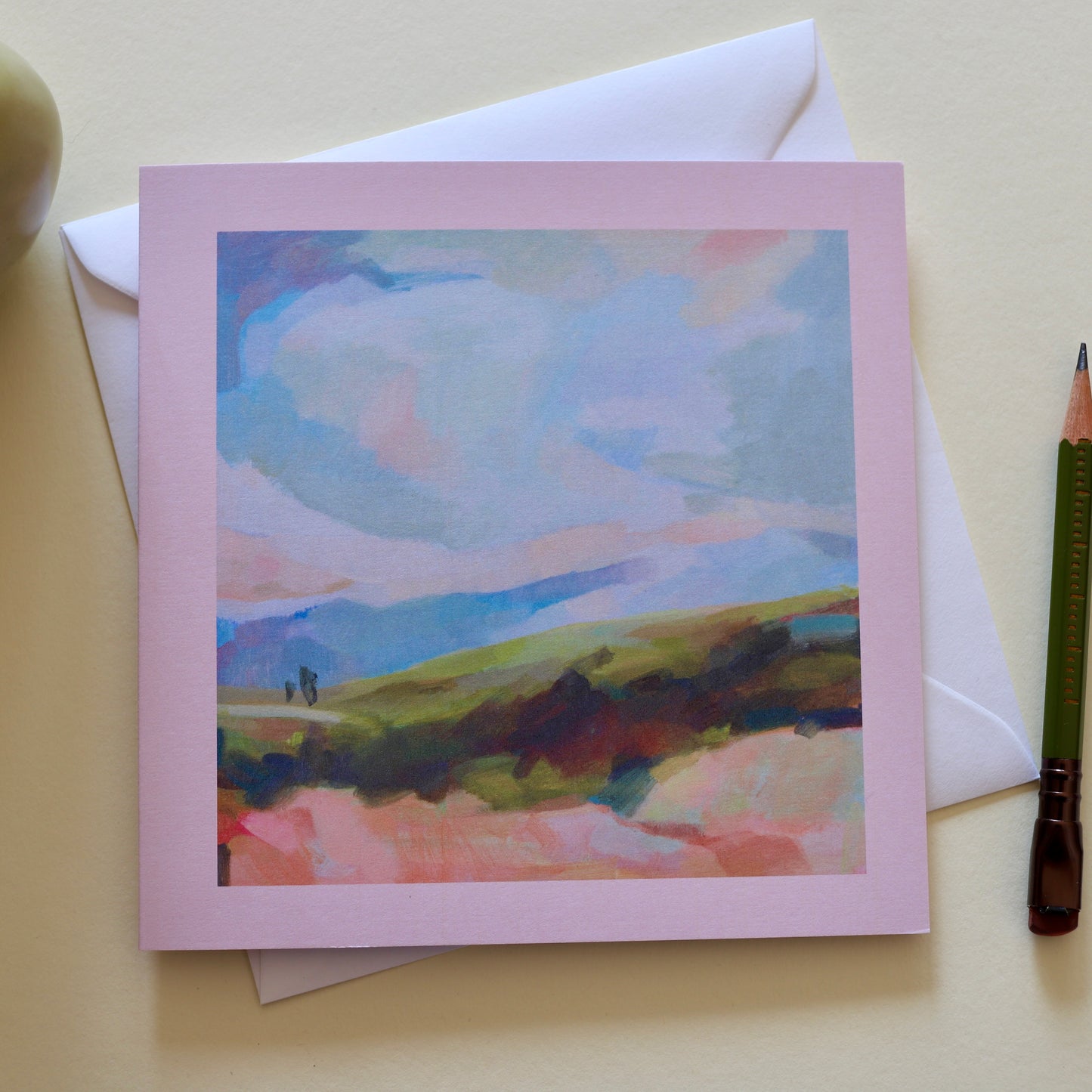 Surrounded by Silence greeting card
