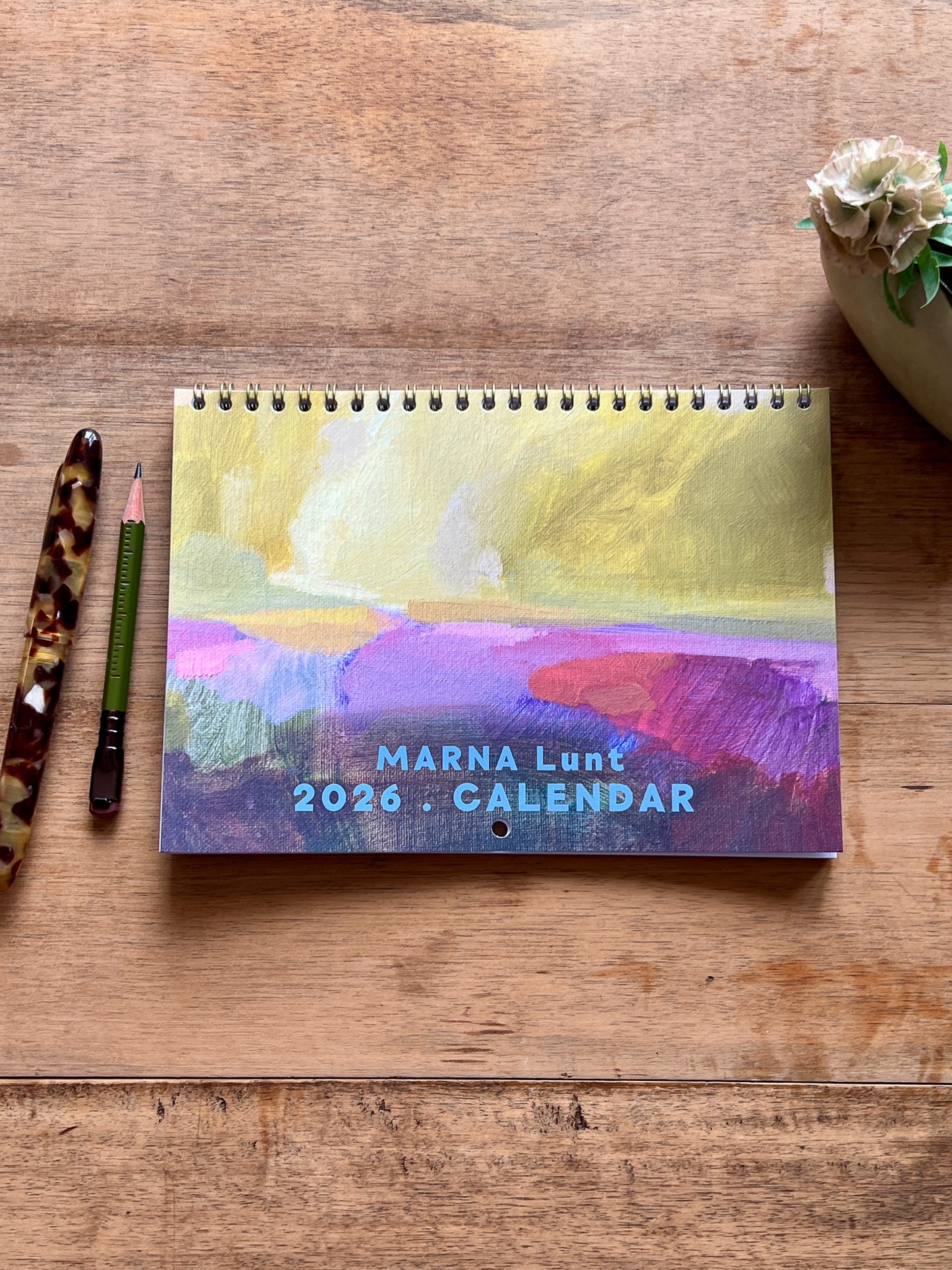 2026 Landscape Calendar A5