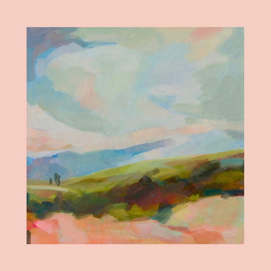 Surrounded by Silence greeting card