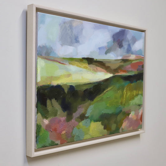 Over the Hills oil painting