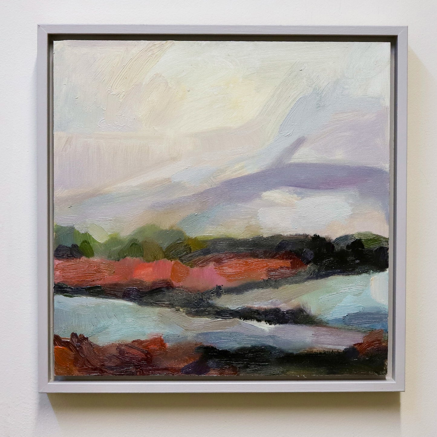 Rolling Fog oil painting