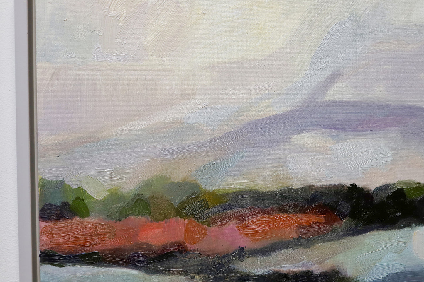 Rolling Fog oil painting