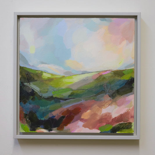 Saturday Morning oil painting