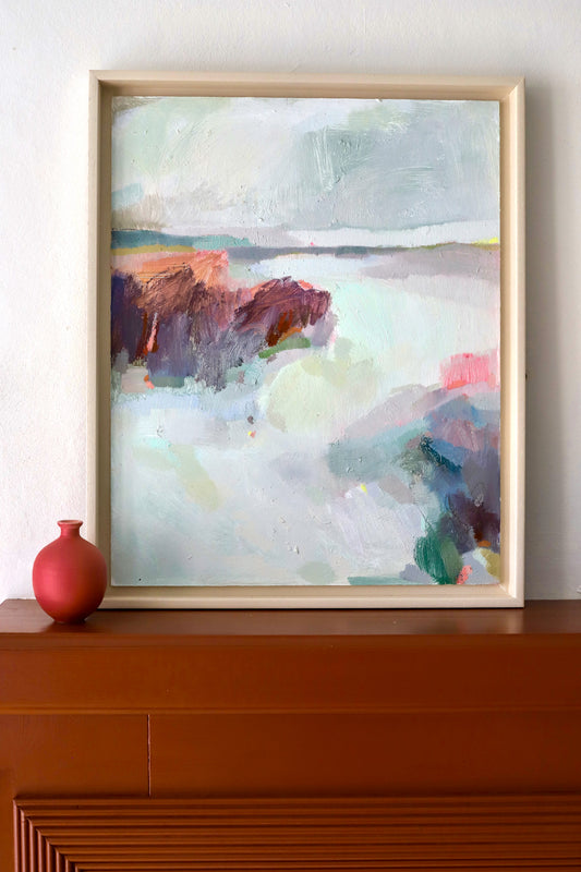 Talk of Yesterday oil painting