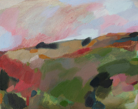 Three Watchers West oil painting