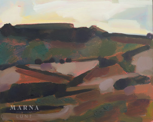 Retro Film Hour Oil painting