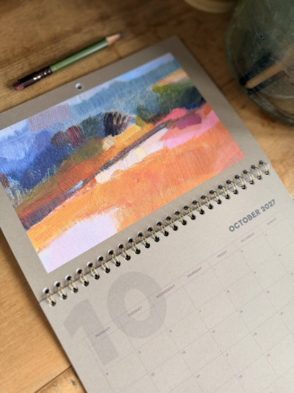 2027 Landscape Calendar A5