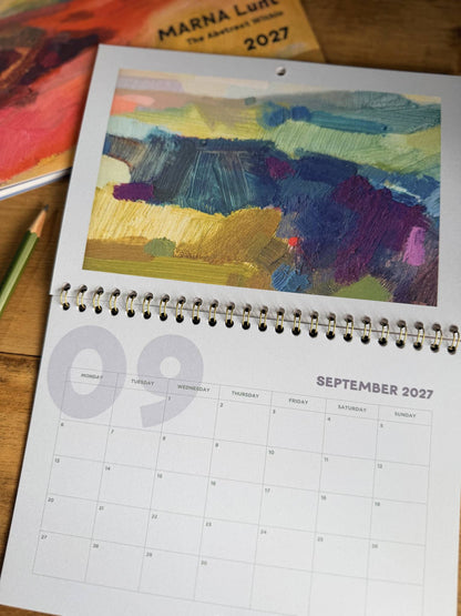 2027 Landscape Calendar A5