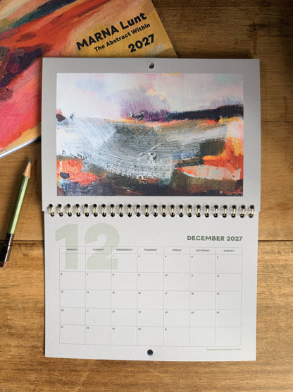 2027 Landscape Calendar A5