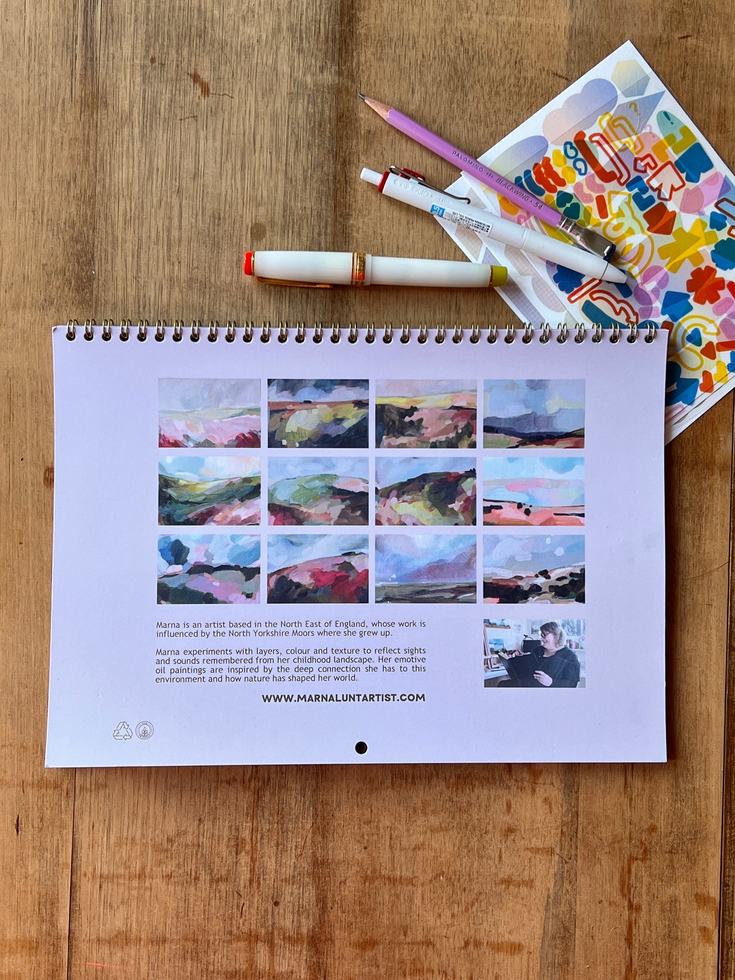 2026 wall calendar A4