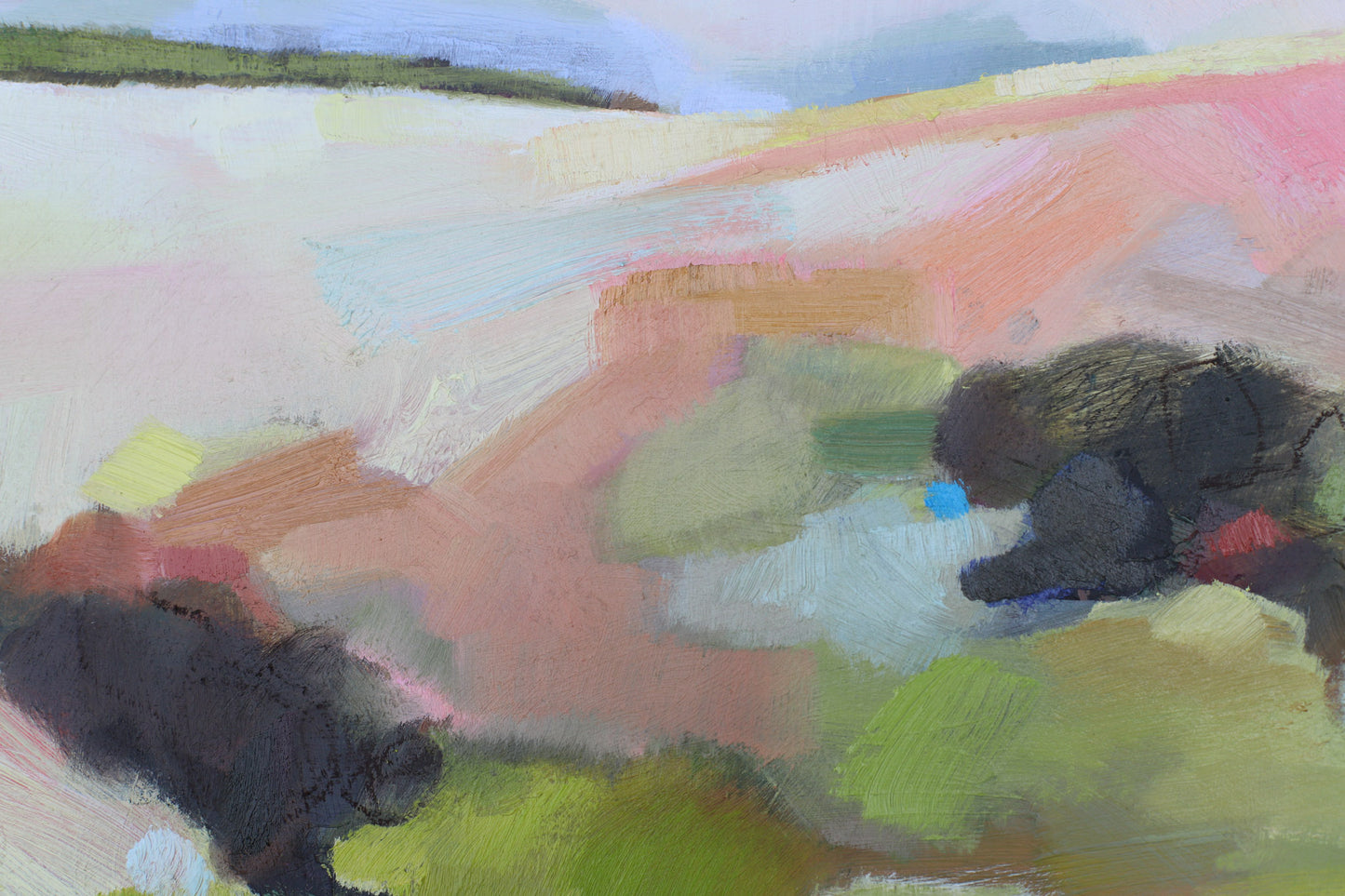 Golden Stillness oil painting