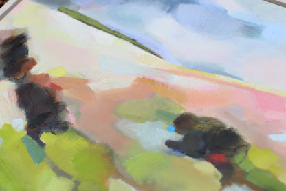 Golden Stillness oil painting