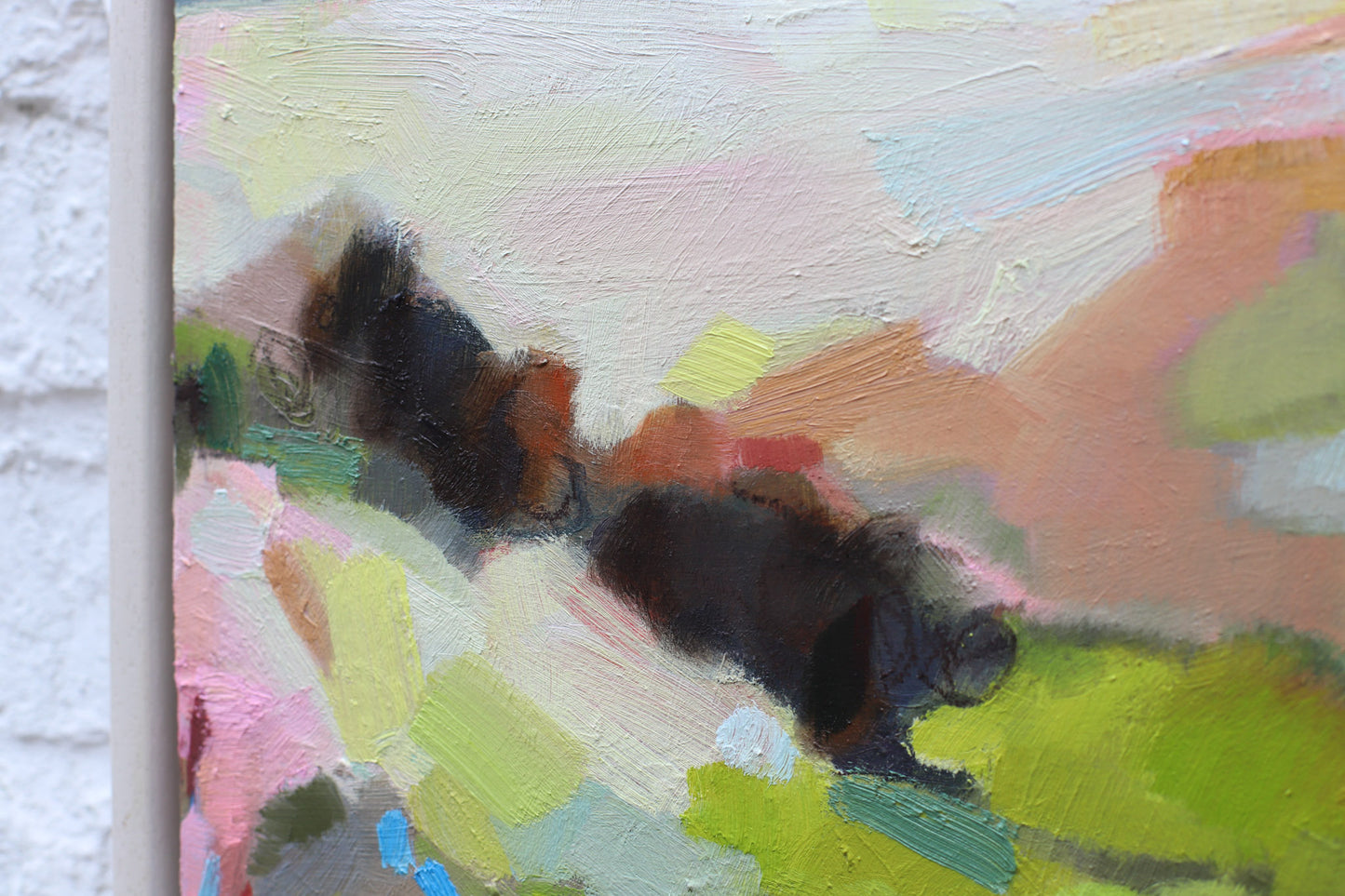 Golden Stillness oil painting