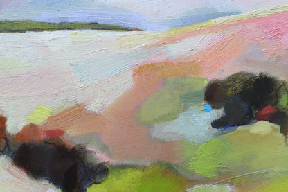 Golden Stillness oil painting