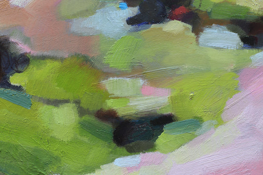 Golden Stillness oil painting