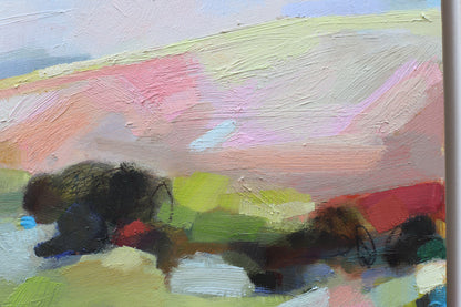 Golden Stillness oil painting