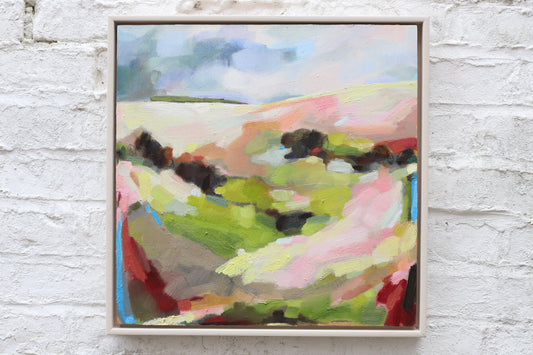 Golden Stillness oil painting