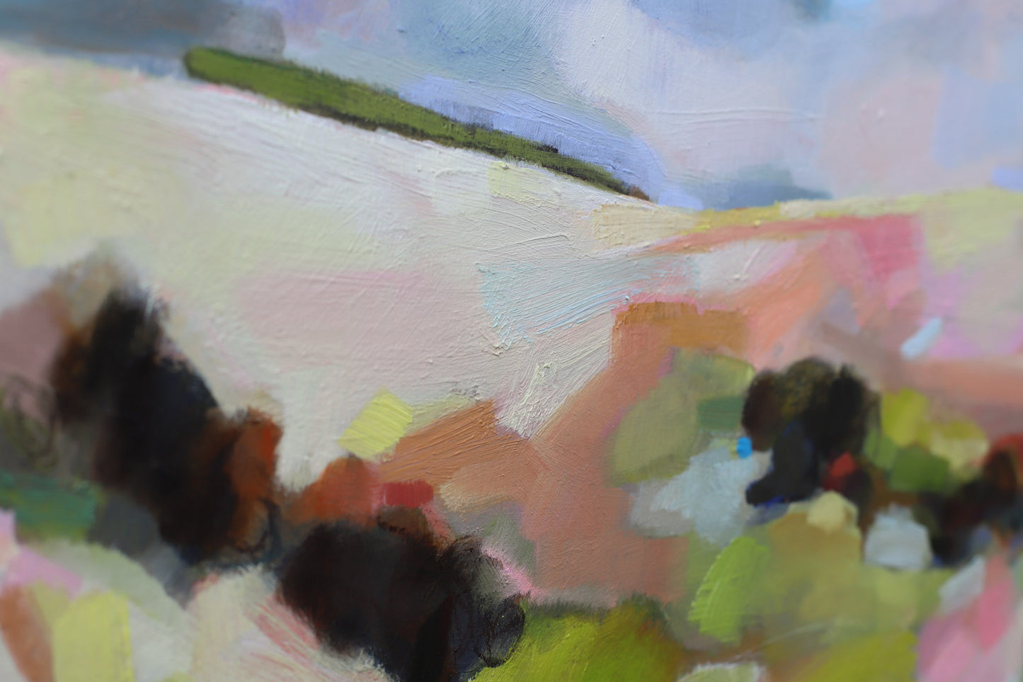 Golden Stillness oil painting