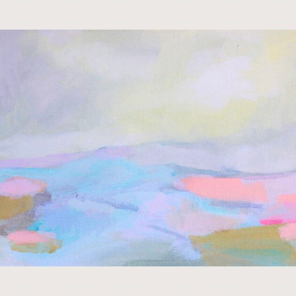 Ethereal Glow greeting card