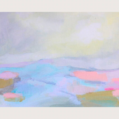 Ethereal Glow greeting card
