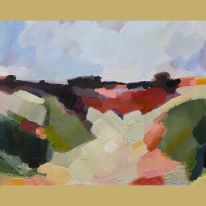 Along The Ridge greeting card