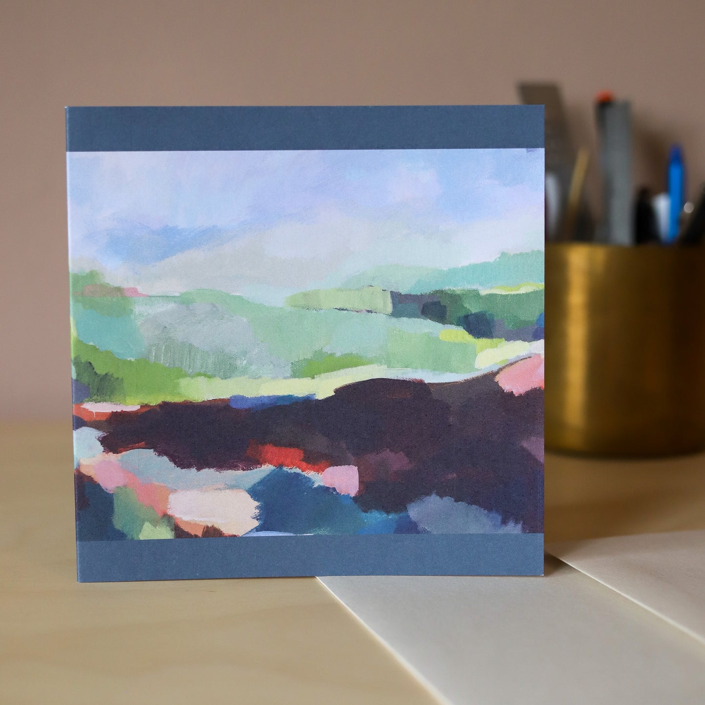 Fabric of the Moor greeting card