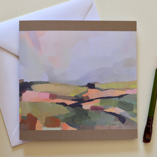 Nature will Lead Me greeting card