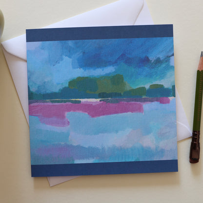Wander With Me greeting card