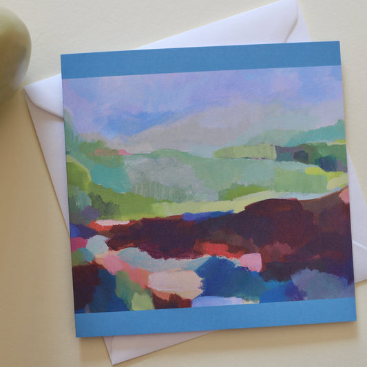 Fabric of the Moor greeting card