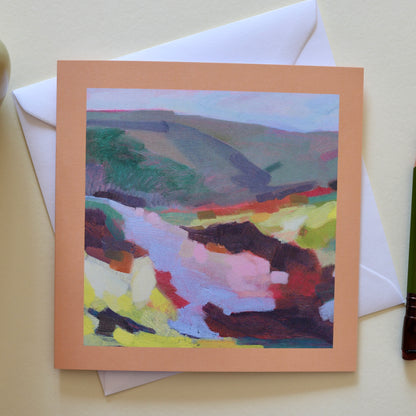 Echoes in the Air greeting card