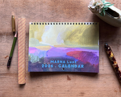 2026 Landscape Calendar A5