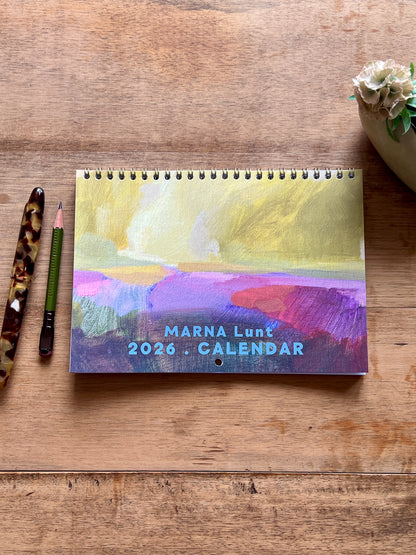 2026 Landscape Calendar A5