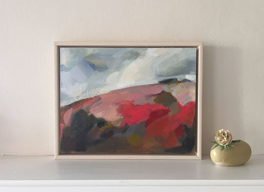 Left Out ion the Cold oil painting