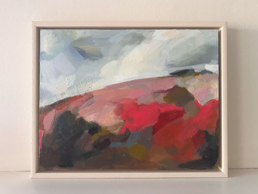 Left Out ion the Cold oil painting