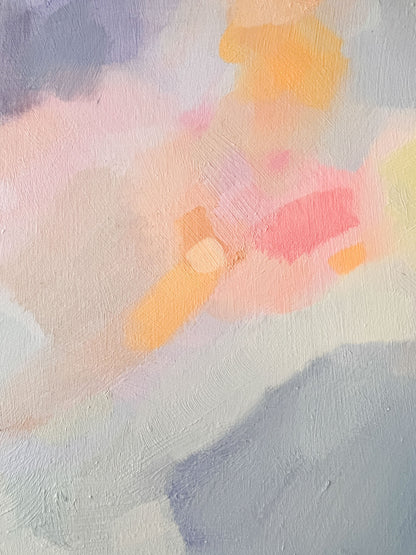An awakening from sleep oil painting