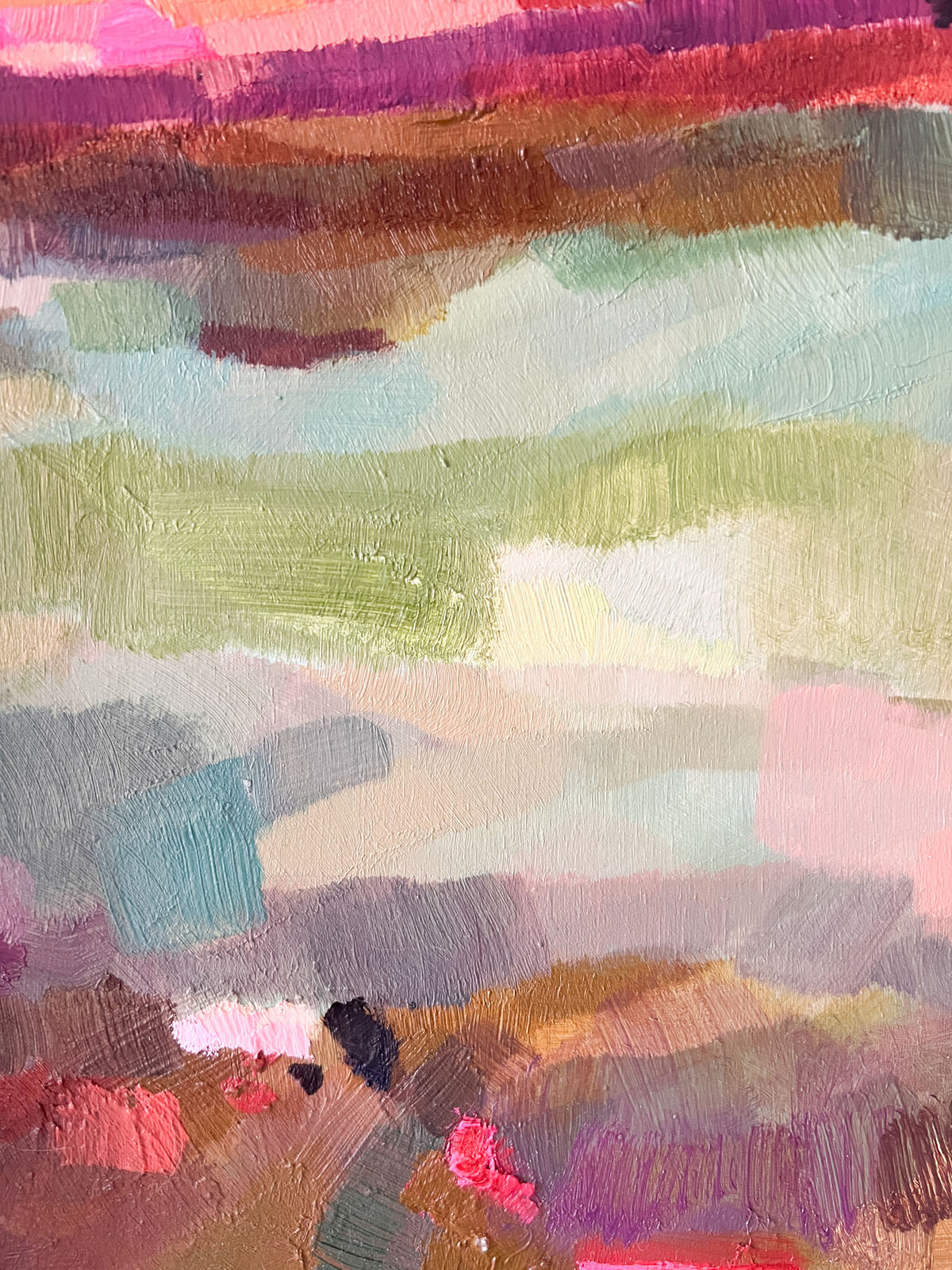 An awakening from sleep oil painting