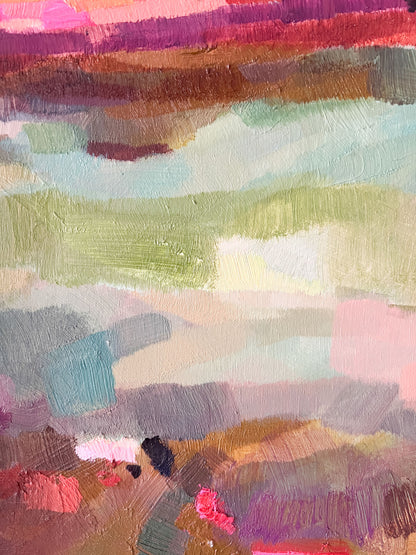 An awakening from sleep oil painting