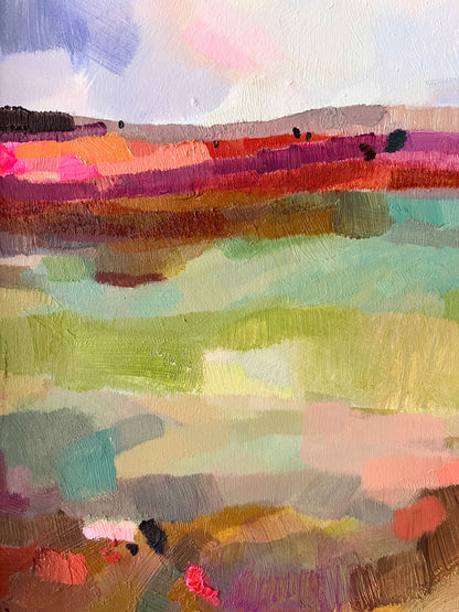 An awakening from sleep oil painting