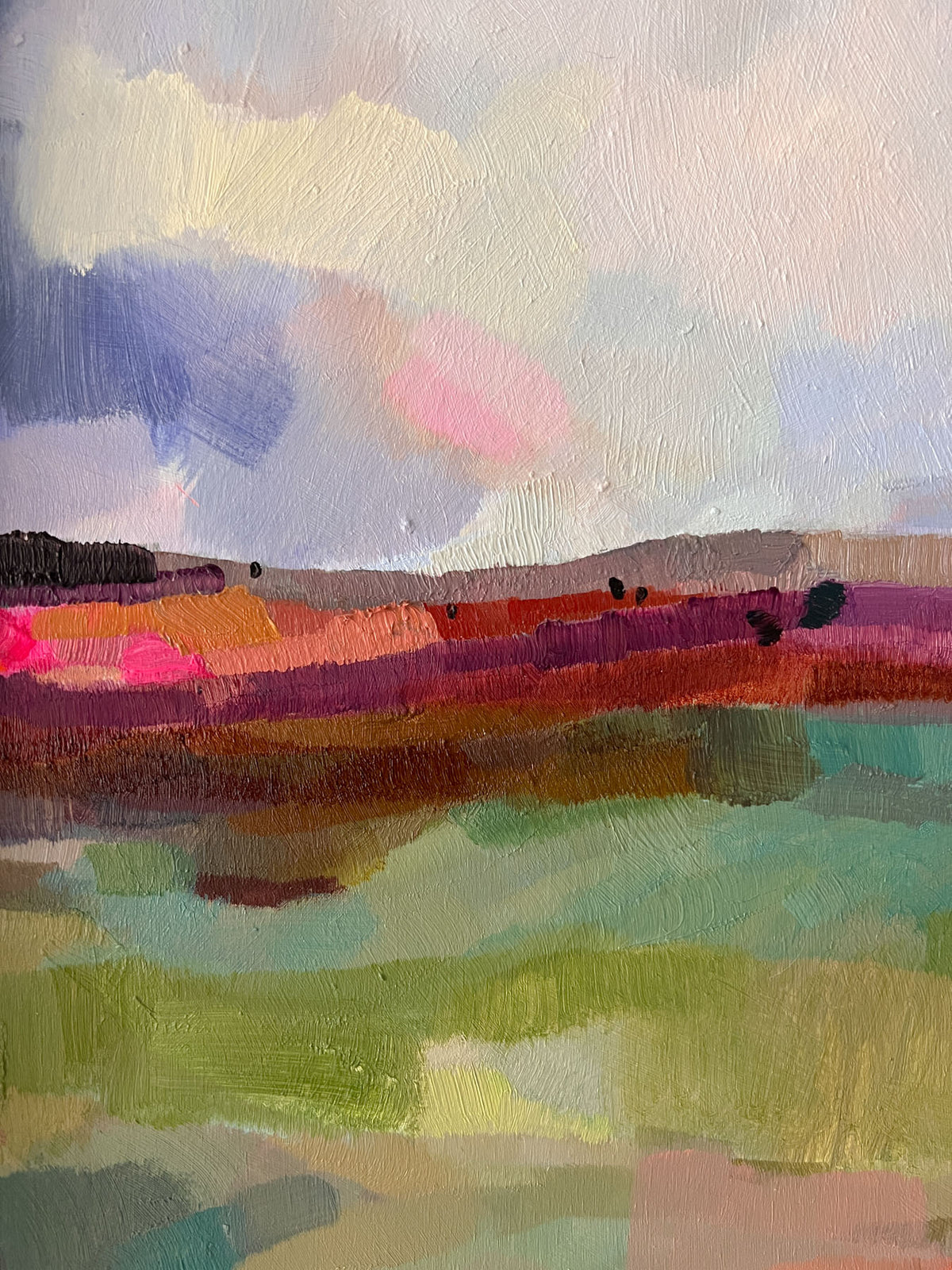 An awakening from sleep oil painting