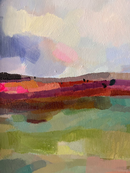 An awakening from sleep oil painting