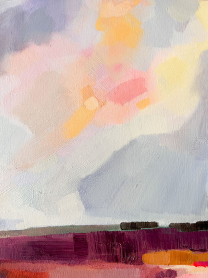 An awakening from sleep oil painting