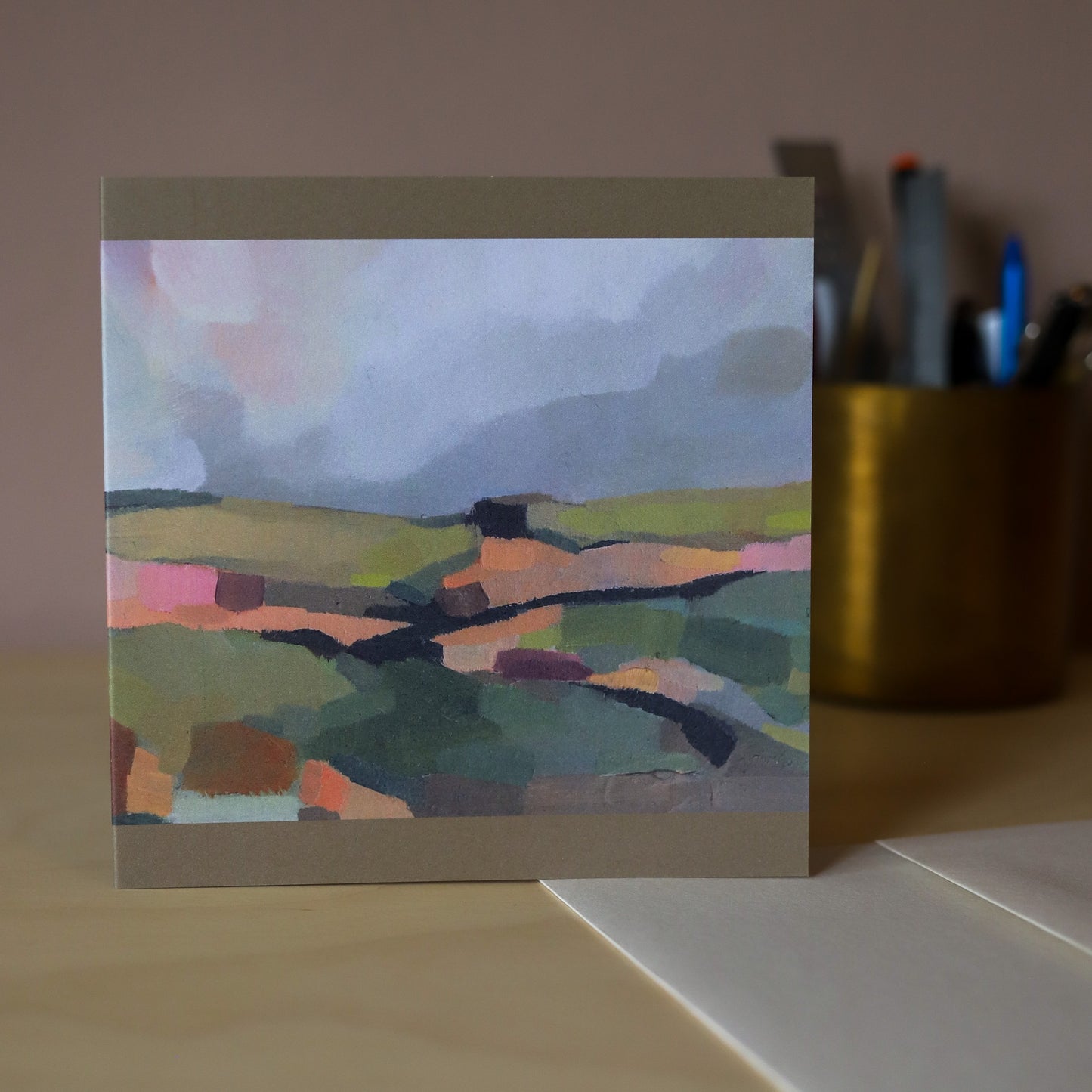 Nature will Lead Me greeting card