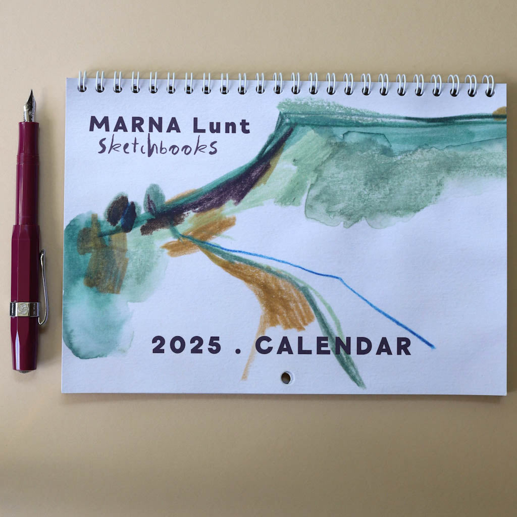 2025 Landscape Calendar A5