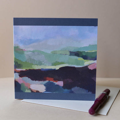 Fabric of the Moor greeting card