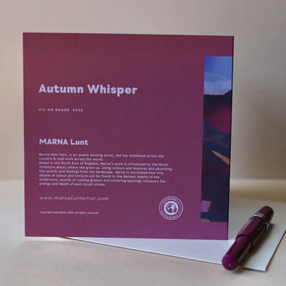 Autumn Whisper greeting card